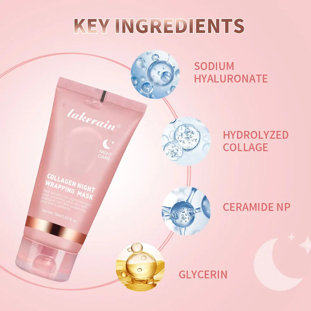 Collagen Jelly Cream – Hydrating & Firming Overnight Facial Mask