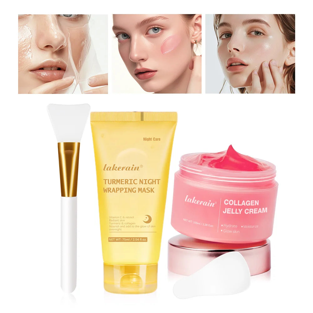 Collagen Jelly Cream – Hydrating & Firming Overnight Facial Mask