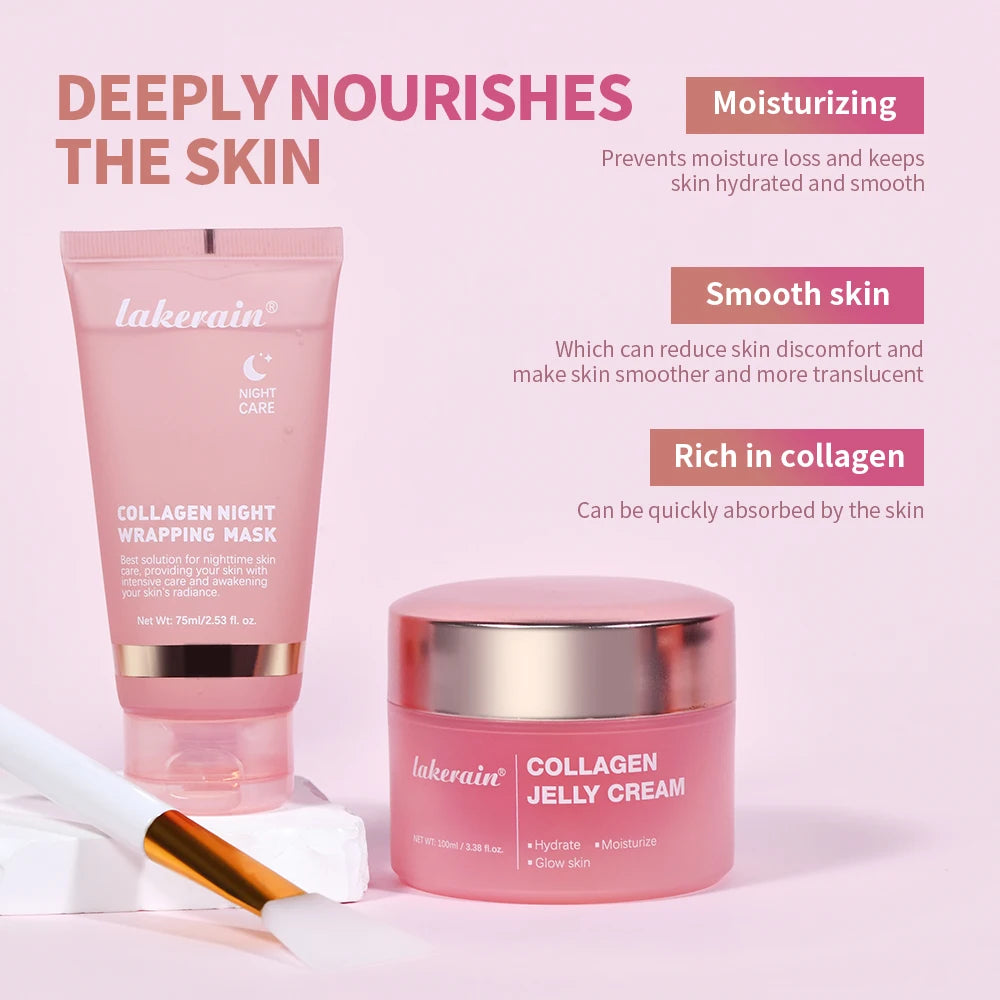 Collagen Jelly Cream – Hydrating & Firming Overnight Facial Mask