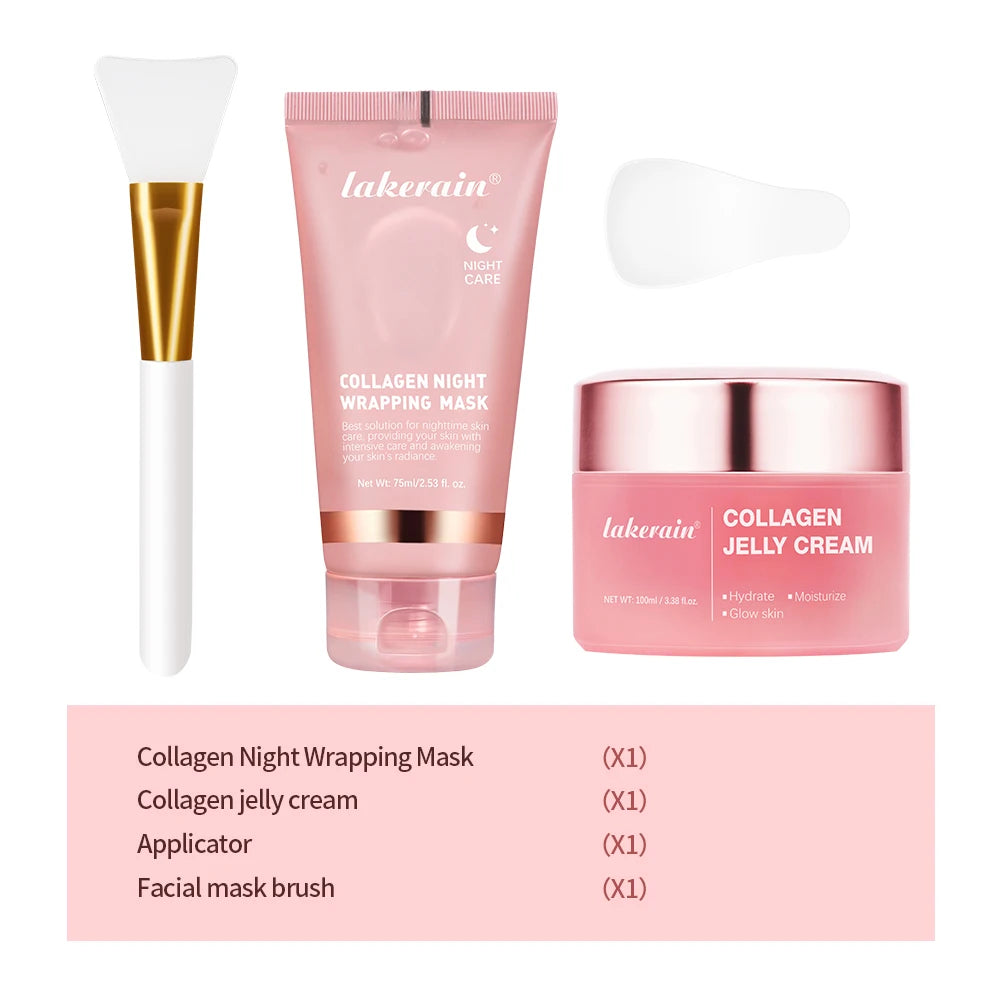 Collagen Jelly Cream – Hydrating & Firming Overnight Facial Mask