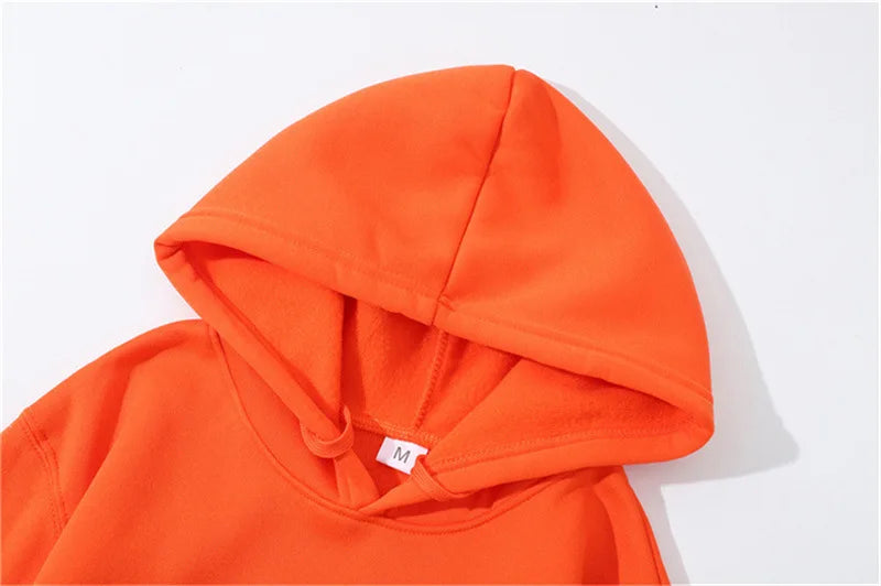 2025 Men & Women Casual Oversize Hoodies Long Sleeve Pullovers Thicken Couple Hoodie Hooded Streetwear Couple Clothe