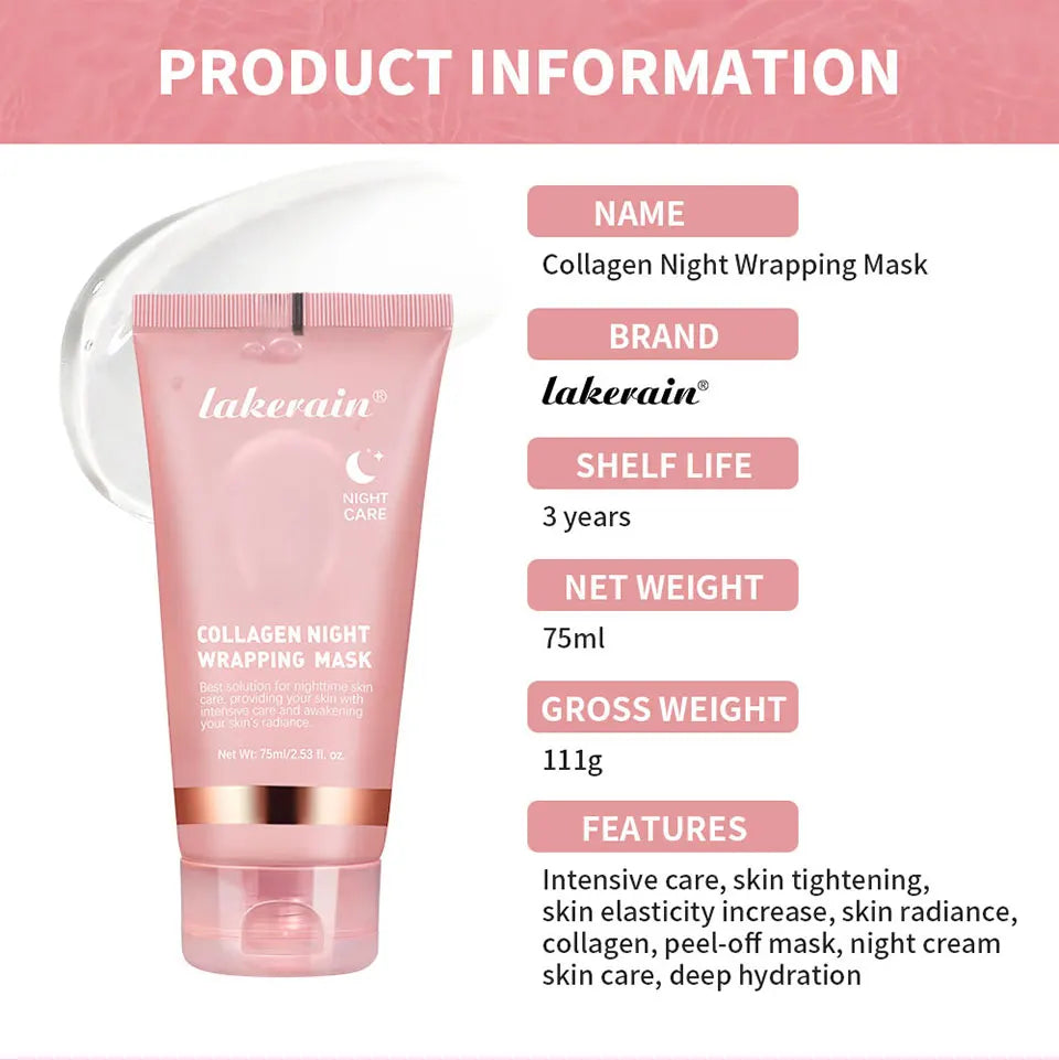 Collagen Jelly Cream – Hydrating & Firming Overnight Facial Mask