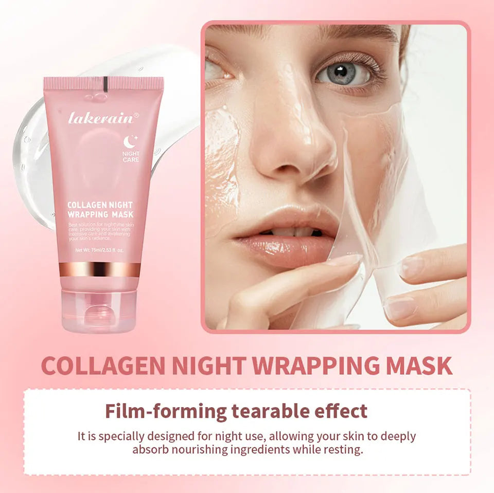 Collagen Jelly Cream – Hydrating & Firming Overnight Facial Mask
