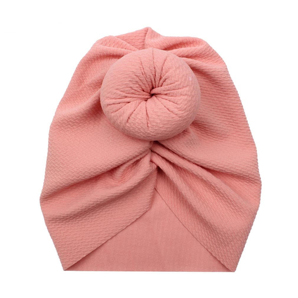 Baby Waffle Headband Indian Hat Round Ball Headband Children's Hair Accessories - MINARA BIUTY