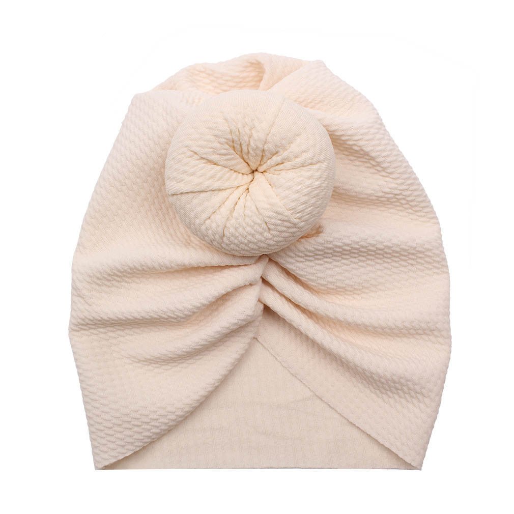Baby Waffle Headband Indian Hat Round Ball Headband Children's Hair Accessories - MINARA BIUTY