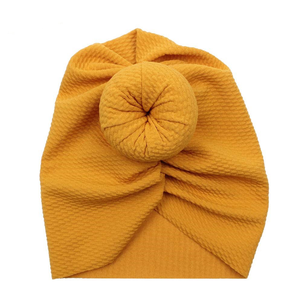 Baby Waffle Headband Indian Hat Round Ball Headband Children's Hair Accessories - MINARA BIUTY