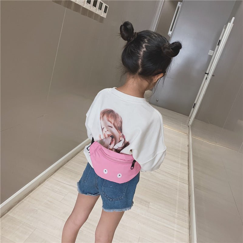 Children's Single - shoulder Waist Bag Funny Pattern - MINARA BIUTY