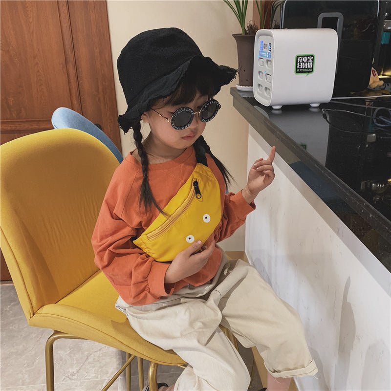 Children's Single - shoulder Waist Bag Funny Pattern - MINARA BIUTY