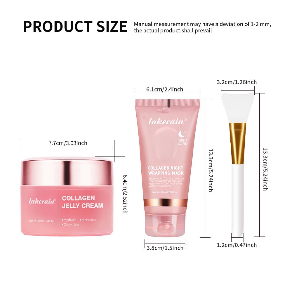 Collagen Jelly Cream – Hydrating & Firming Overnight Facial Mask - MINARA BIUTY