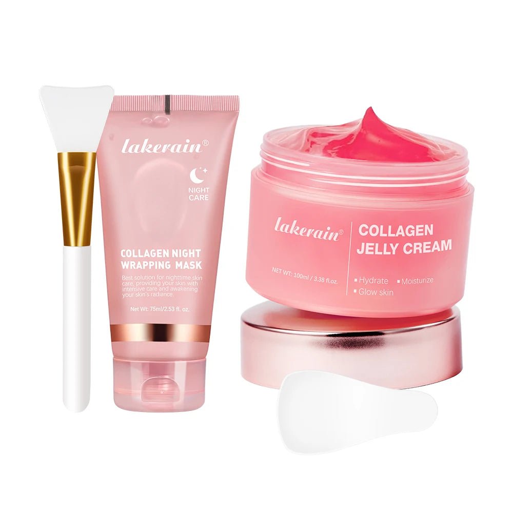 Collagen Jelly Cream – Hydrating & Firming Overnight Facial Mask - MINARA BIUTY