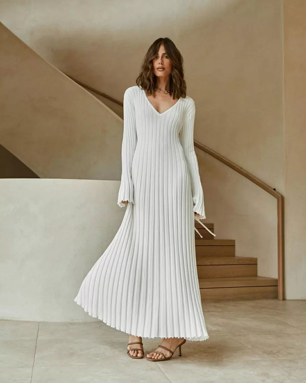 Fashion Casual Dress Knitted Women - MINARA BIUTY