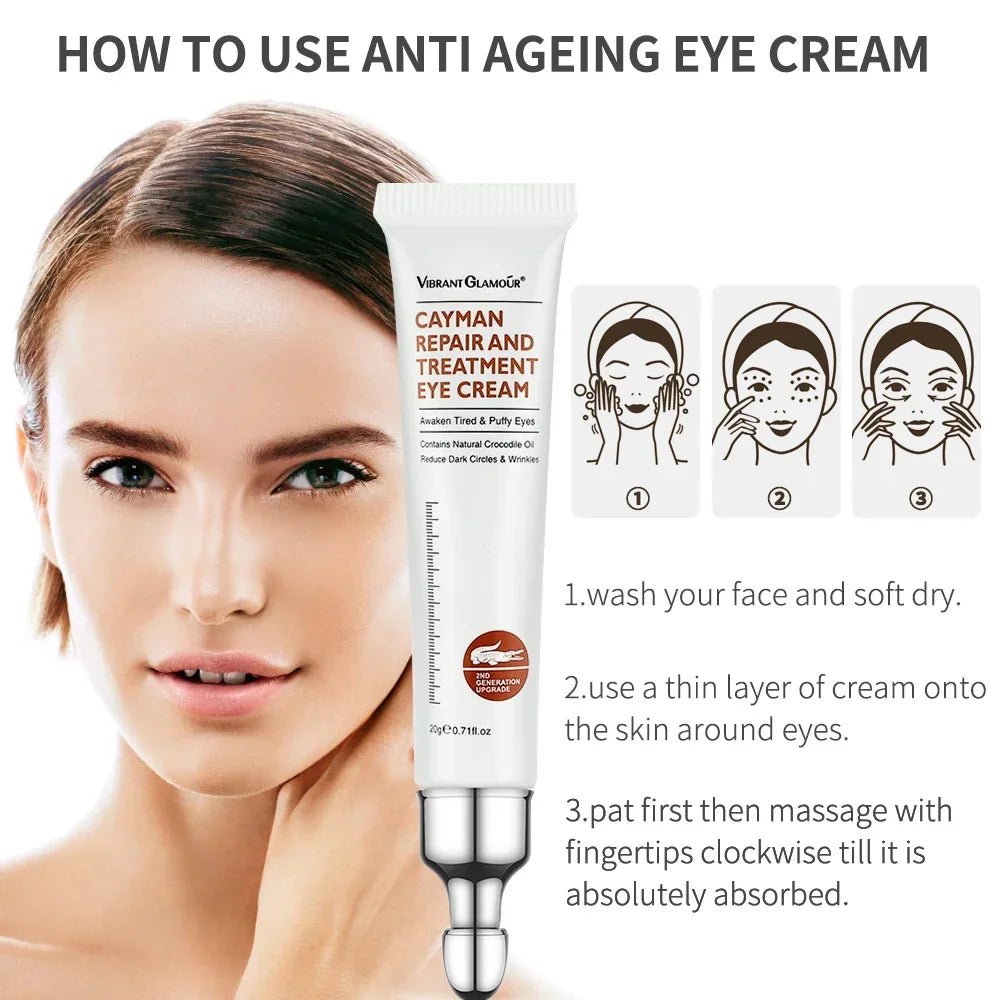 Peptide Collagen Eye Cream Anti - Wrinkle Anti - Age Remove Dark Circles Eye Care Against Puffiness And Bags Hydrate Eye Care Cream - MINARA BIUTY