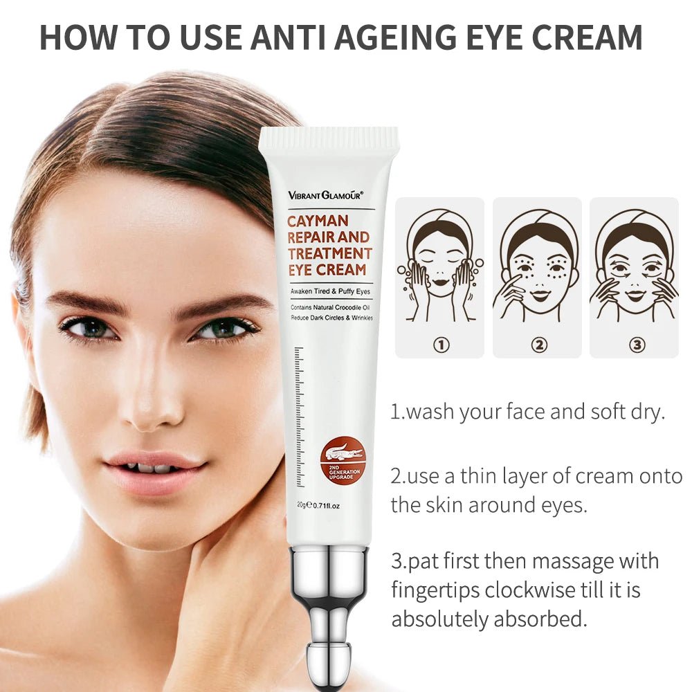 Peptide Collagen Eye Cream Anti - Wrinkle Anti - Age Remove Dark Circles Eye Care Against Puffiness And Bags Hydrate Eye Care Cream - MINARA BIUTY