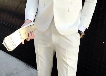 Suit Business Professional Formal Wear Slim Fit Men - MINARA BIUTY